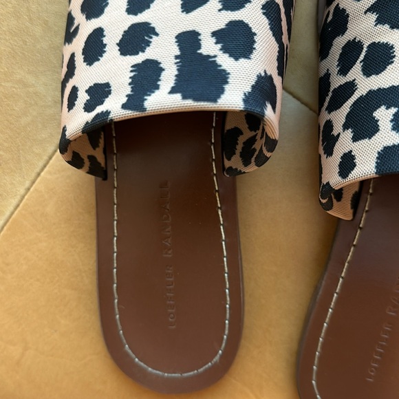 Loeffler Randall leopard print sandals - Picture 2 of 3